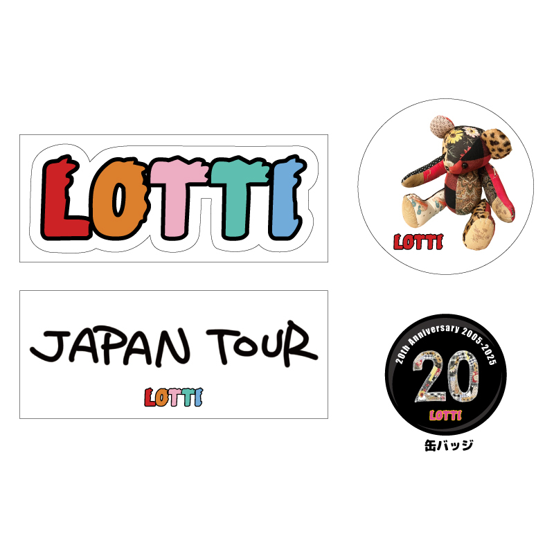 ロッチ／ヘビーロッチ ステッカー&缶バッジセット 通販｜セブン