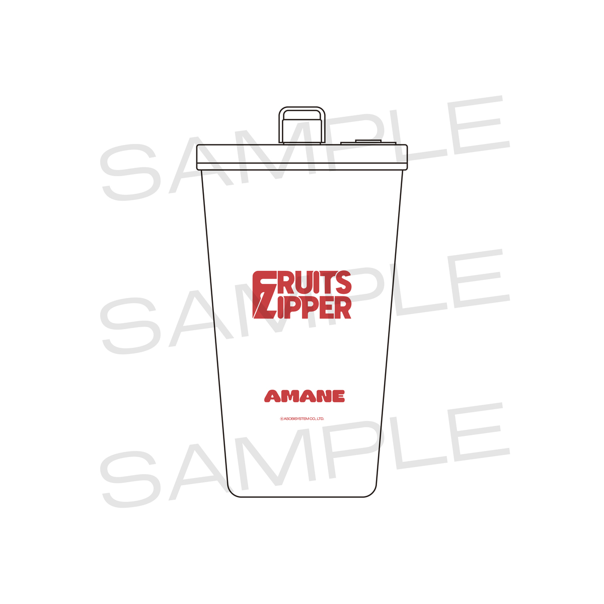 FRUITS ZIPPER】ステンレスタンブラー 月足天音（セブンネット限定