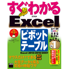 すぐわかる　Excelピボットテーブル　Excel　2013／2010／2007
