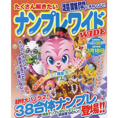 たくさん解きたいナンプレワイド　超特大パノラマ！！３８合体ナンプレ登場！！