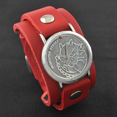 モンスターストライク × Red Monkey Designs Collaboration Wristwatch レッドドラゴン Model Men's／CHERRY