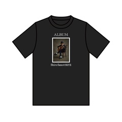 佐野史郎 Tシャツ ALBUMジャケット 黒 Sサイズ