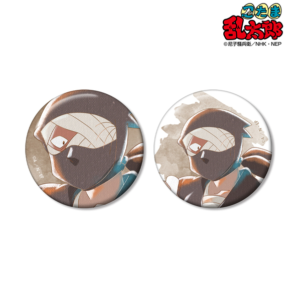 忍たま乱太郎 雑渡昆奈門 Ani-Art aqua label 第2弾 缶バッジ2個