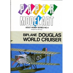 ペーパーモデルアート　複葉機ダグラス・ワ