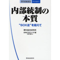 内部統制の本質　“ＳＯＸ法”を超えて