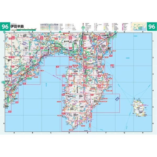静岡県道路地図　５版