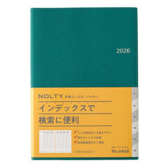 ウィークリー　ＮＯＬＴＹ（ノルティ）　アクセスＡ５－３（グリーン）［６４６８］　２０２６年１月始まり