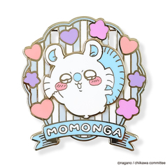 大きめギミックピンバッジ　モモンガ