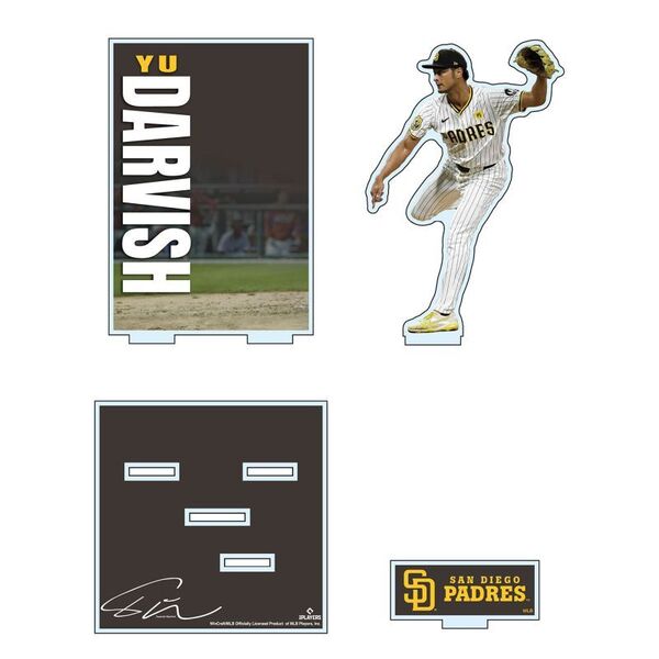 Wincraft サンディエゴ・パドレス ダルビッシュ有 アクリルスタンド
