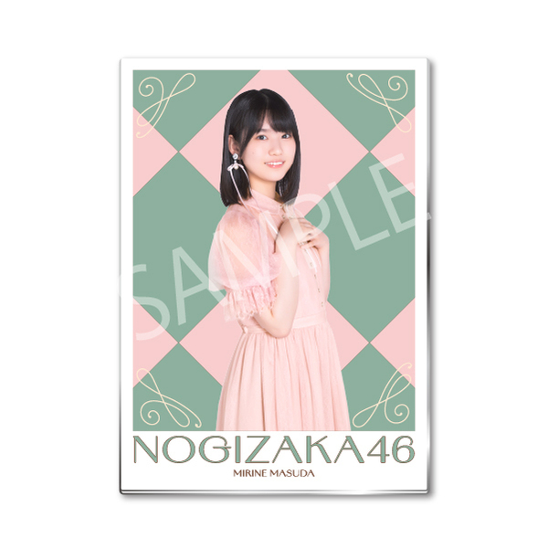 乃木坂46】メタルディスプレイ「増田 三莉音」（セブンネット