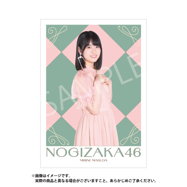 乃木坂46 増田三莉音 S賞 トランプ型 アクリルスタンド 乃木坂46 増田