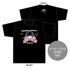 【SKE48】桑原椿　生誕記念Tシャツ(M)＆メッセージ入り生写真（2026年2月度）