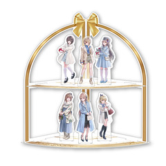 ヘブンバーンズレッド　ケーキスタンド型ジオラマアクスタ