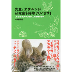 先生、オサムシが研究室を掃除しています！