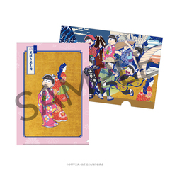 おそ松さん 浮世絵風描き下ろしクリアファイルセット（トド松）【セブンネット限定】