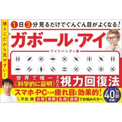 1日3分見るだけでぐんぐん目がよくなる！　ガボール・アイ ワイドハンディ版