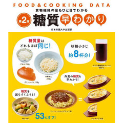 糖質早わかり　食物繊維の量もひと目でわかる　第２版