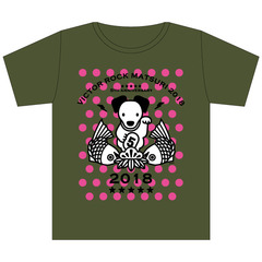 ビクターロック祭り2018 オフィシャルTシャツ（オリーブ）Mサイズ