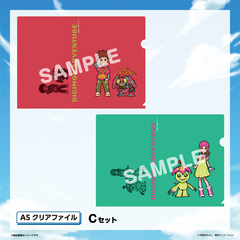 【セット】『デジモンアドベンチャー』A5クリアファイルC