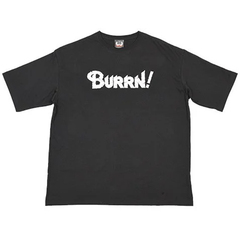 BURRN! オーバーサイズTシャツ ブラック（Mサイズ）
