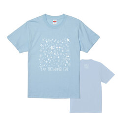 豊原江理佳／THE STARS デザインTシャツ／ライトブルー