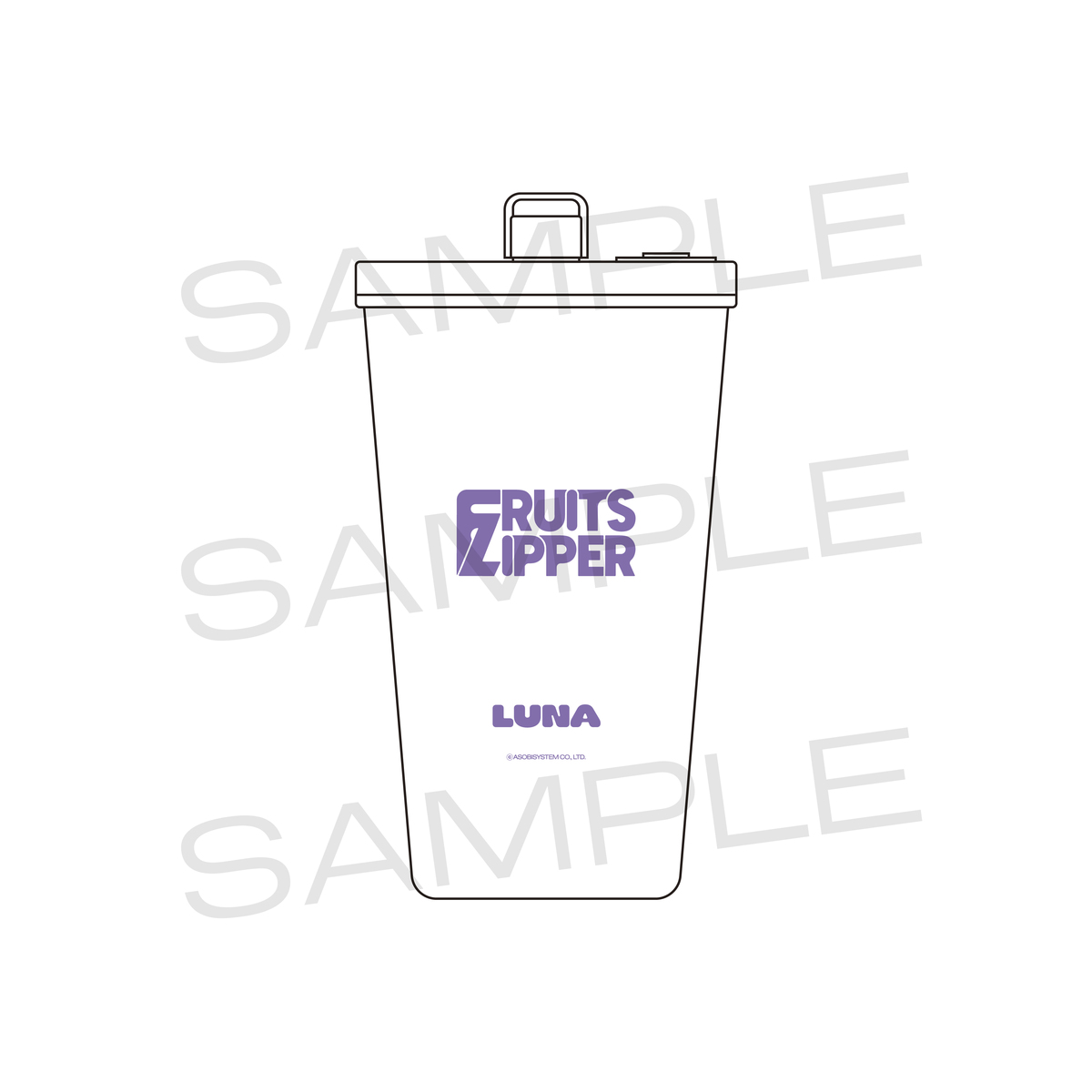 FRUITS ZIPPER】ステンレスタンブラー 仲川瑠夏（セブンネット限定