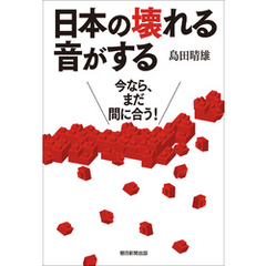 日本の壊れる音がする　今なら、まだ間に合う！