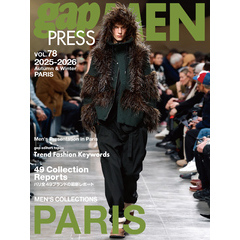 2025-26 A/W gap PRESS MEN vol.78 PARIS