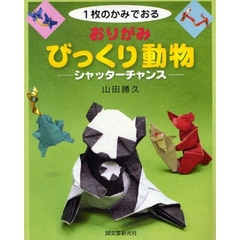 おりがみびっくり動物　シャッターチャンス