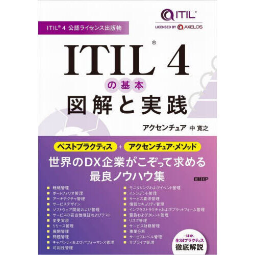 セブンネットショッピングで買える「ITIL4の基本図解と実践 ITIL4公認ライセンス出版物」の画像です。価格は3,960円になります。