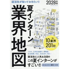 夏インターン業界地図　就活生が知っておきたい！！　２０２８卒版