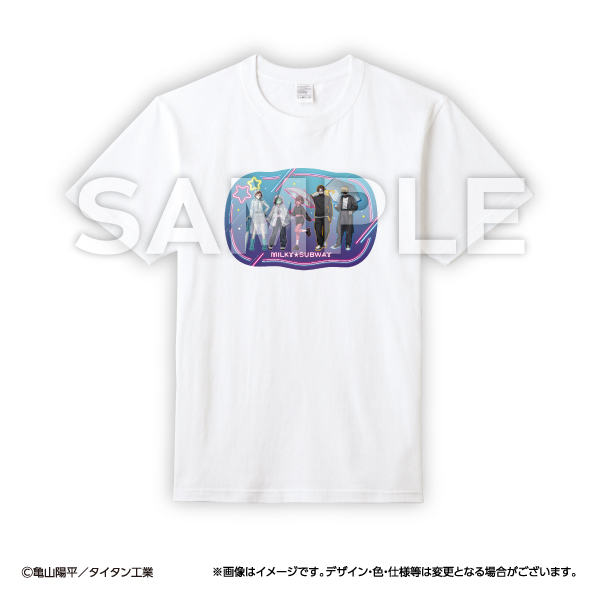 銀河特急 ミルキー☆サブウェイ Tシャツ（Sサイズ）【セブンネット限定