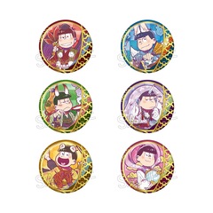 おそ松さん ヴィンテージシリーズ　箔押し缶バッジ　百鬼夜行松【単品】（2025年10月以降発売予定）