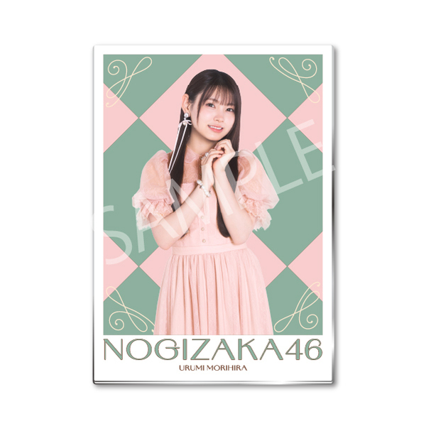 乃木坂46】メタルディスプレイ「森平 麗心」（セブンネット