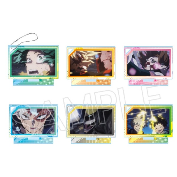 一万回の脱出計画 新品未使用 キャラクターグッズ アクリルスタンド 6種セット 僕のヒーローアカデミア アクリルスタンドキーチェーン【BOX】（2026年