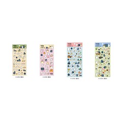 お文具といっしょ クリアシール１/２/３/４（2026年4月以降発売予定）