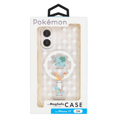 iPhone17対応ポケットモンスター MagSafe対応ケースフシギダネ&ヒトカゲ＆ゼニガメ（はしる）（2026年6月以降発売予定）