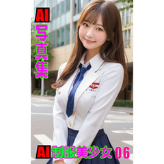 AI写真集　AI制服美少女06