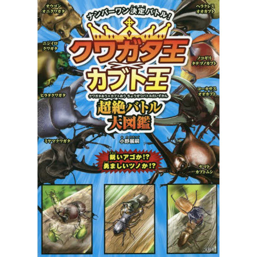 クワガタ王×カブト王超絶バトル大図鑑　ナンバーワン決定バトル！