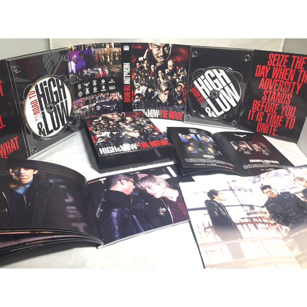 HiGH&LOW 初回豪華版Blu-RayDVD 帯付き - CD・DVD・ブルーレイ