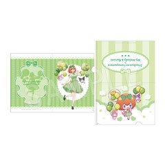 五等分の花嫁＊×マイメロディ＆クロミ　クリアファイルセット バルーン＆リボンver. 四葉