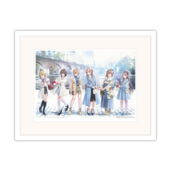 ヘブンバーンズレッド　岸田メル直筆サイン入りプリマグラフィー