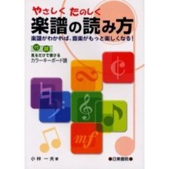 やさしくたのしく楽譜の読み方　楽譜がわかれば、音楽がもっと楽しくなる！