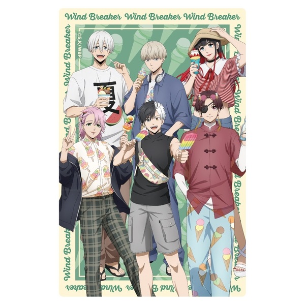 WIND BREAKER』アクリルカード集合 【WIND BREAKER POPUP STORE