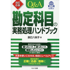 Ｑ＆Ａ勘定科目の実務処理ハンドブック　改訂６版