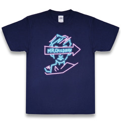 Mr.Children 30th Anniversary Tour／エントランスマン(Neon) Tシャツ　NAVY