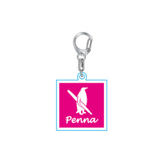「日曜劇場　家族ノカタチ」Pennaソフトクレーマー用粗品（アクリルキーホルダー）（3月末入荷分）