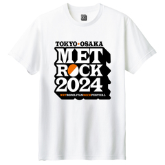 【METROCK2024】オフィシャルロゴTシャツ WHITE