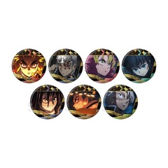 鬼滅の刃 グリッター　缶バッジVol.3　B　単品【単品】（2025年7月中旬以降発売予定）