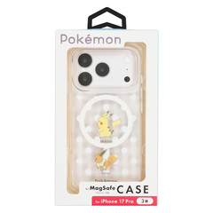 iPhone17Pro対応ポケットモンスター MagSafe対応ケース ピカチュウ&イーブイ（2026年6月以降発売予定）